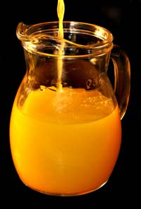 freshly squeezed orange juice